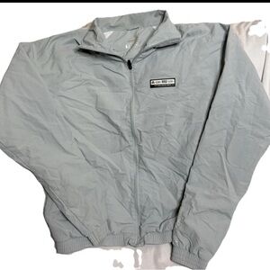 Rawgear Jacket Men’s S Grey Long Sleeve Windbreaker Bradly Martin Pockets Gym Ru